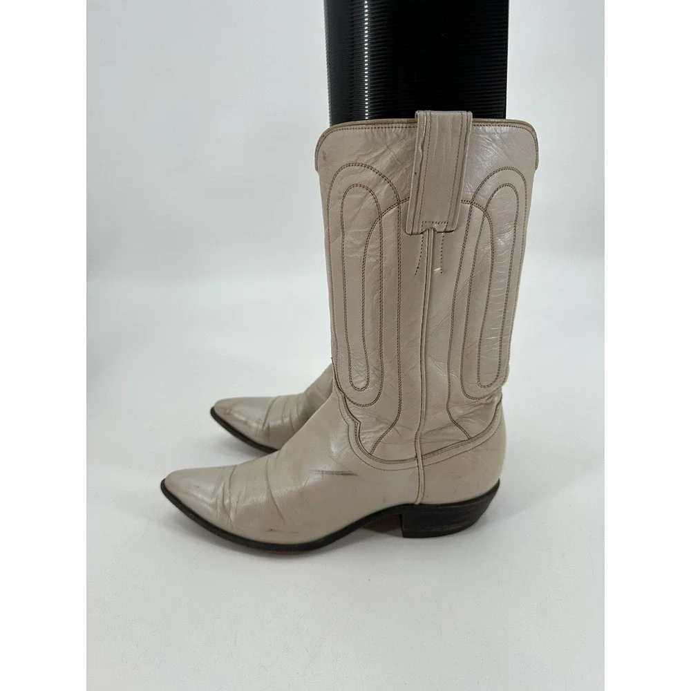Justin Woman's 055 Khaki Suede Mid Cut Hiker Boots Size 13M 1616‎